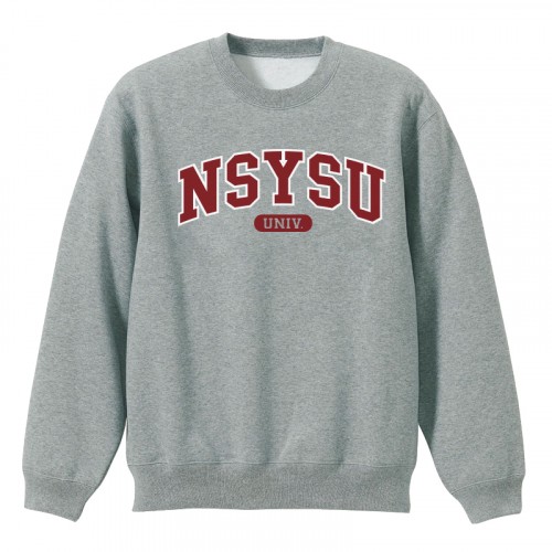 NSYSU經典款美式大學T_灰